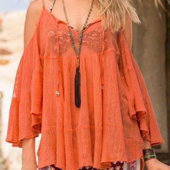 Amita Naithani Sundance Cold Shoulder Blouse - Picture 1 of 6